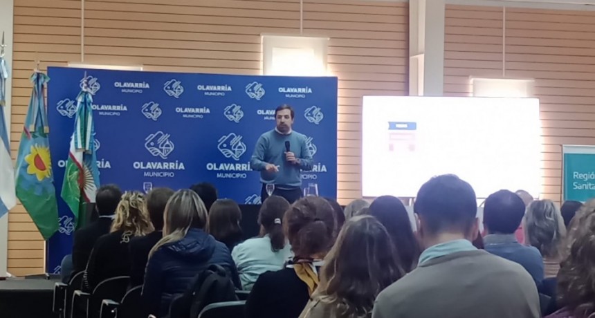 Olavarría: Pisano acompañó a la Secretaria de Salud en el Pre Congreso Provincial de Salud