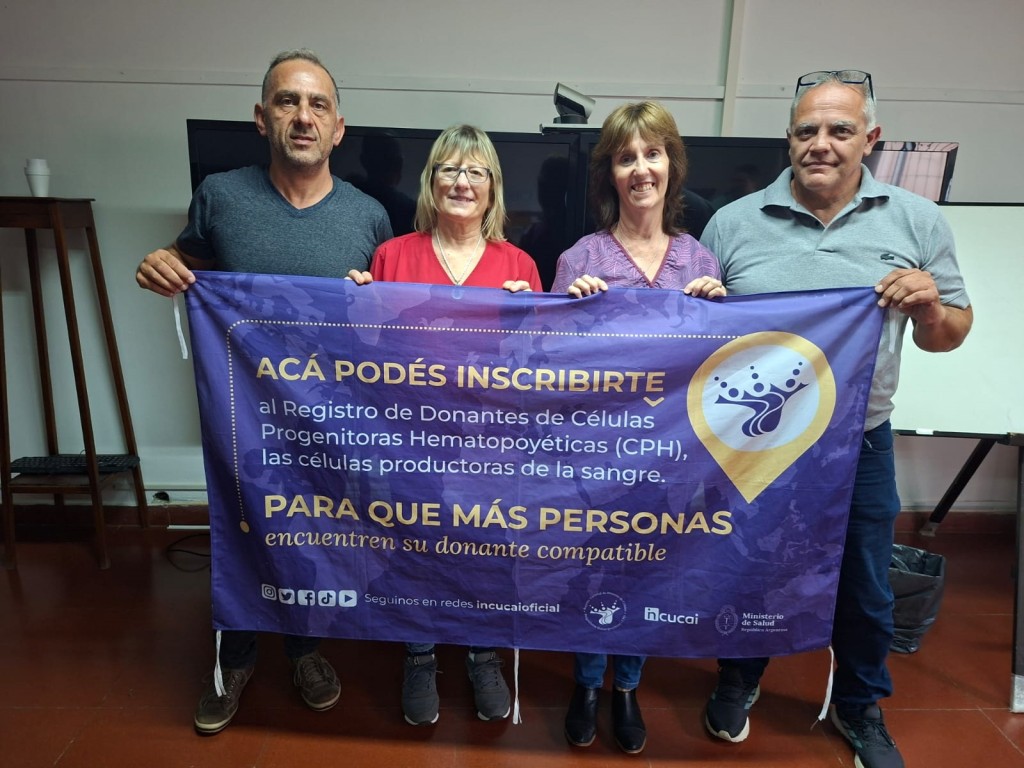 Servicio de Hemoterapia del Hospital Capredoni: destacaron la Donaci&oacute;n de M&eacute;dula &Oacute;sea, e impulsan el mes de abril como referencia para inscribirse