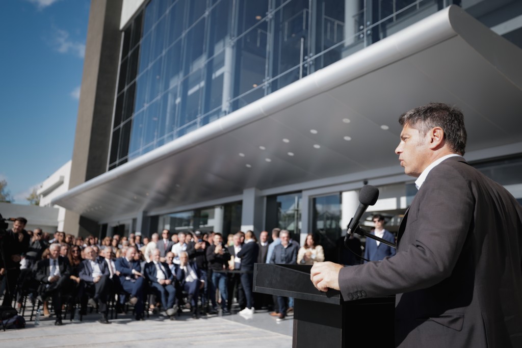 Kicillof inaugur&oacute; la nueva sede del Polo Judicial de la regi&oacute;n