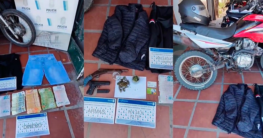 Pehuaj&oacute;: esclarecieron el robo perpetrado a una estaci&oacute;n de servicios de Juan Jos&eacute; Paso, recuperaron parte del dinero, la moto y aprehendieron a un sujeto