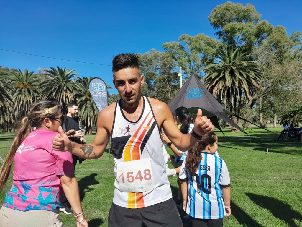 Primera de Running "Memoria, Verdad y Justicia": el ganador fue Sergio Cotignola, de Saladillo