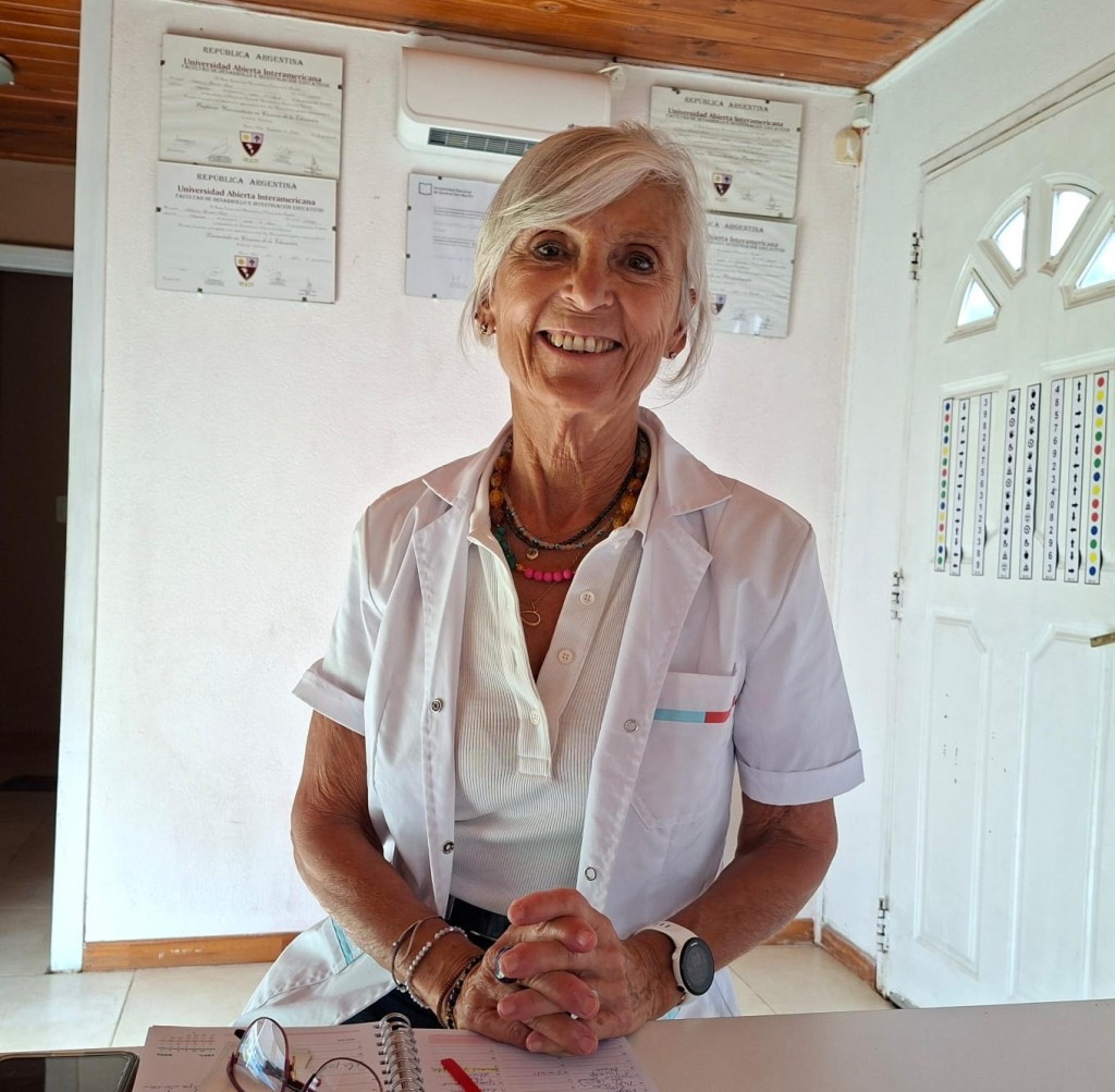 Gachy Sallaberry: "La vista se ejercita para muchas funcionalidades, tanto para la orientaci&oacute;n, para la movilidad, para la lectoescritura, y tambi&eacute;n para el deporte"