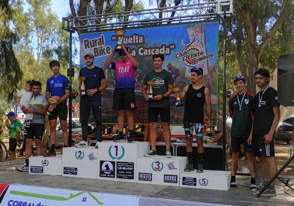 Aquiles Maxwell: "Muy linda carrera y conforme con el resultado que me dan los entrenamientos"