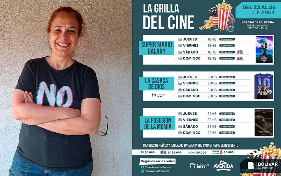 Cine Avenida renueva su propuesta con una programaci&oacute;n para todos los gustos, que combina animaci&oacute;n, cine nacional y terror, con funciones de jueves a domingo, del 23 al 26 de abril