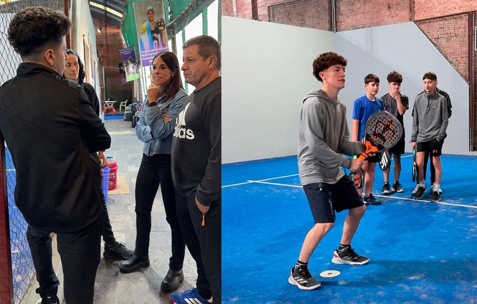 El Municipio acompa&ntilde;a el desarrollo del P&aacute;del local con proyecci&oacute;n profesional