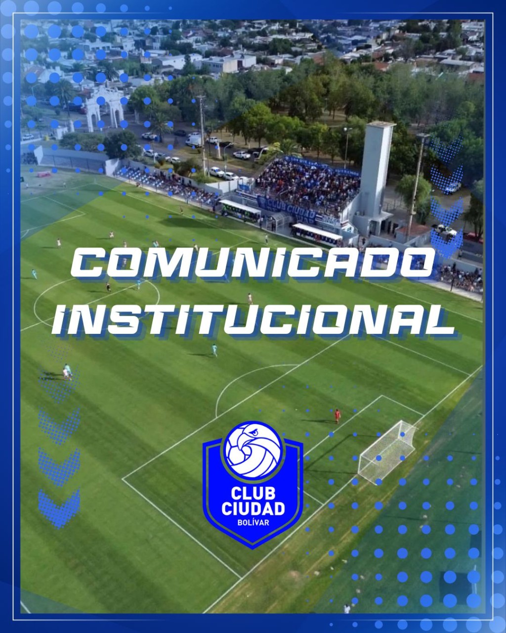 El Club Ciudad de Bol&iacute;var confirm&oacute; la presencia de p&uacute;blico visitante