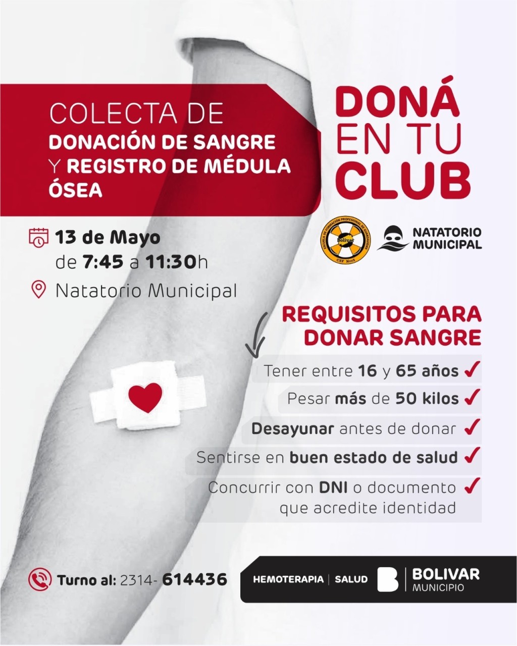 El Servicio de Hemoterapia impulsa una nueva jornada de donaci&oacute;n de sangre y registro de m&eacute;dula &oacute;sea 