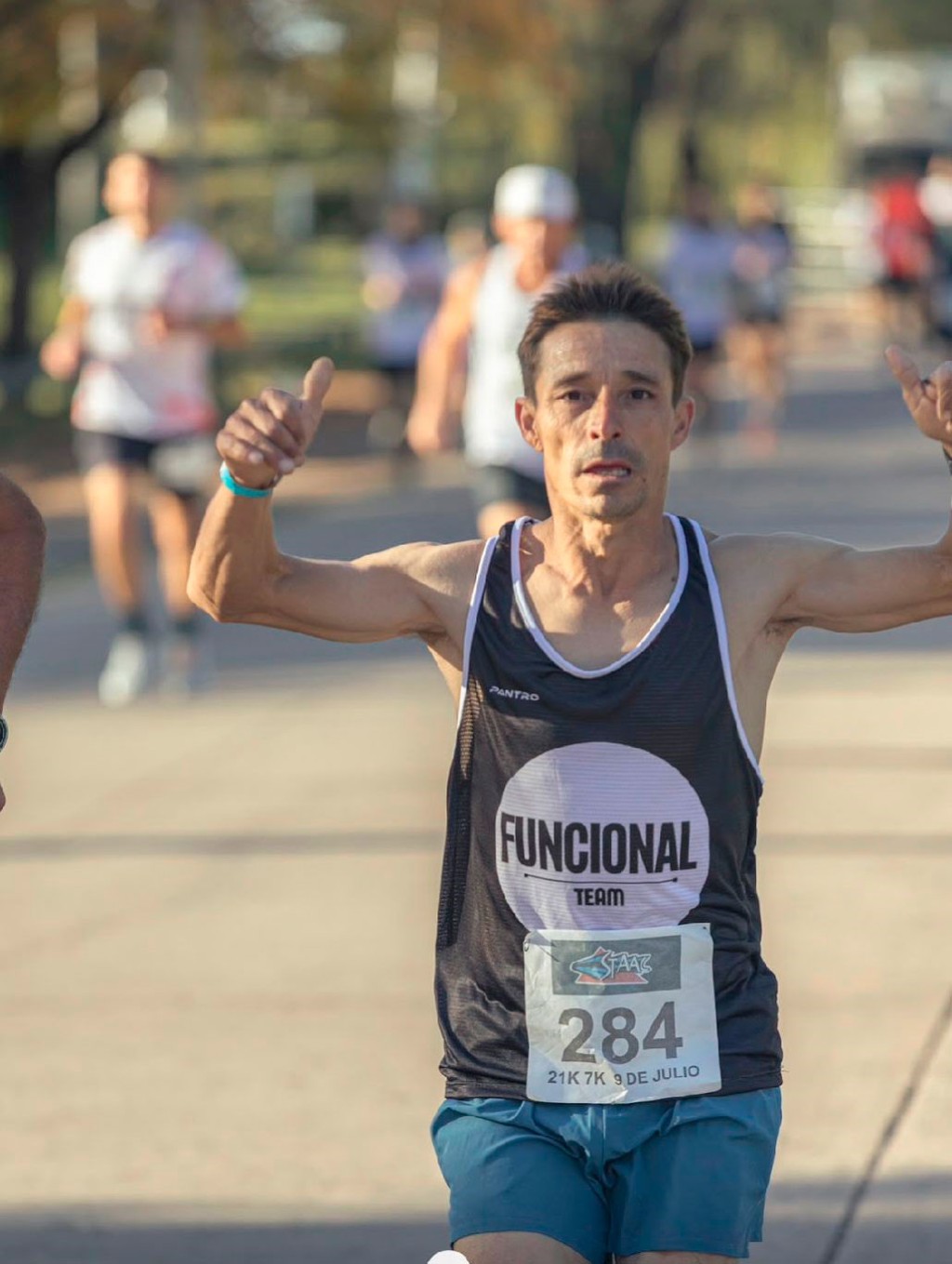 Emiliano Bustos: &ldquo;El circuito bastante complicado, pero me sent&iacute; bien y pude completarla&rdquo; 