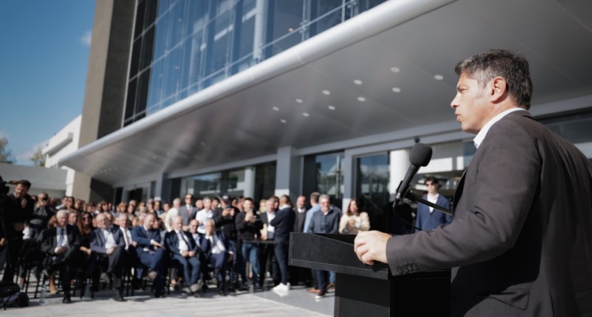 Kicillof inaugur&oacute; la nueva sede del Polo Judicial de la regi&oacute;n
