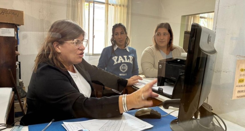 El Municipio acerc&oacute; asesoramiento sobre medios de pago y habilitaciones a la Delegaci&oacute;n de Urdampilleta