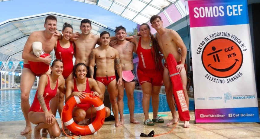 Escuela de Guardavidas: ingresaron doce nuevos aspirantes y se recibieron seis Guardavidas