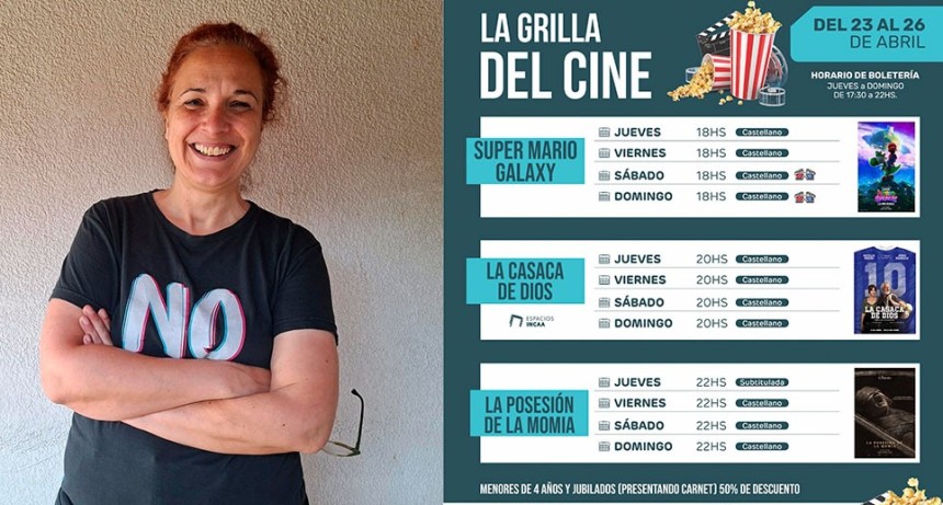 Cine Avenida renueva su propuesta con una programaci&oacute;n para todos los gustos, que combina animaci&oacute;n, cine nacional y terror, con funciones de jueves a domingo, del 23 al 26 de abril