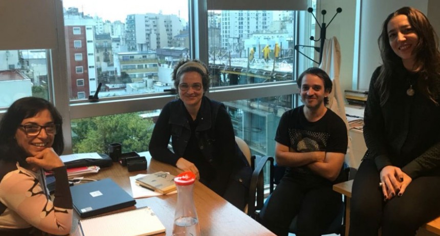 Nadia Marchione mantuvo reuniones en el INCAA Y El Centro Cultural Recoleta