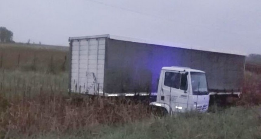 Despisto un cami&oacute;n, sin consecuencias, en la Ruta 65