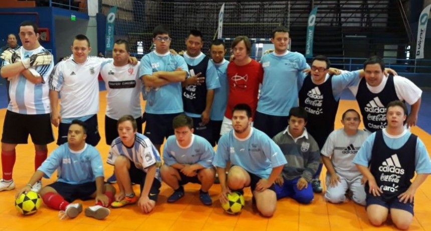Se encuentra en Bol&iacute;var la Selecci&oacute;n Nacional de Futbol con S&iacute;ndrome de Down