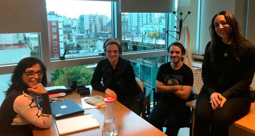 Nadia Marchione mantuvo reuniones en el INCAA y el Centro Cultural Recoleta