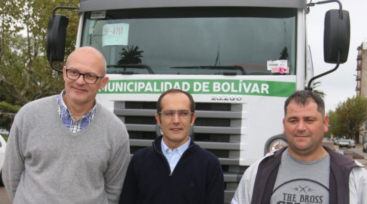 El Intendente Pisano present&oacute; un nuevo cami&oacute;n desobsturador