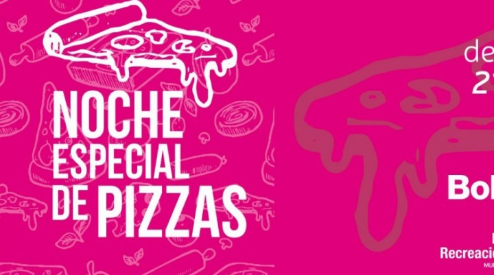 Este sábado habrá una Noche Especial de Pizzas