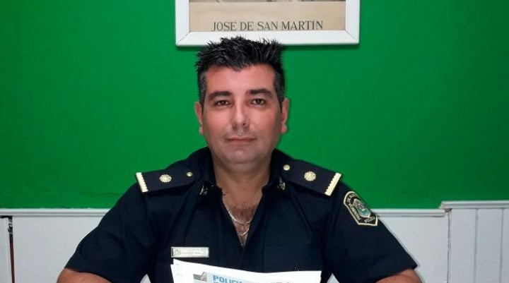 Luciano Reos es el nuevo Jefe de la Comisar&iacute;a de Bol&iacute;var