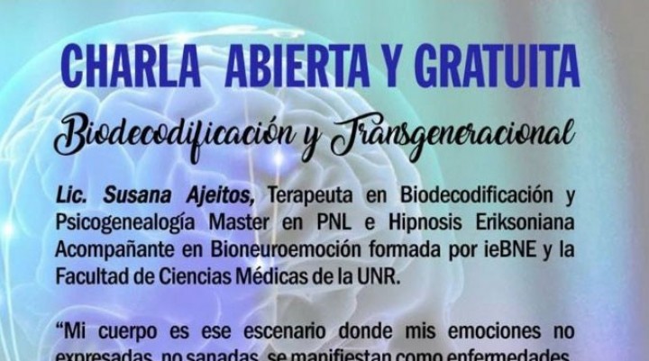 Se realizar&aacute; una disertaci&oacute;n sobre Biodecodificacion