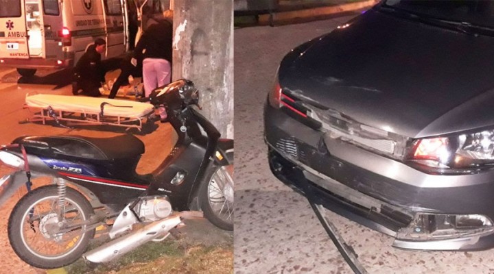Una joven hospitalizada a ra&iacute;z de una colisi&oacute;n