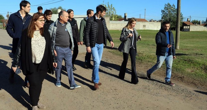 Funcionarios municipales recorrieron obras acompa&ntilde;ados por t&eacute;cnicos de Promeba y concejales 