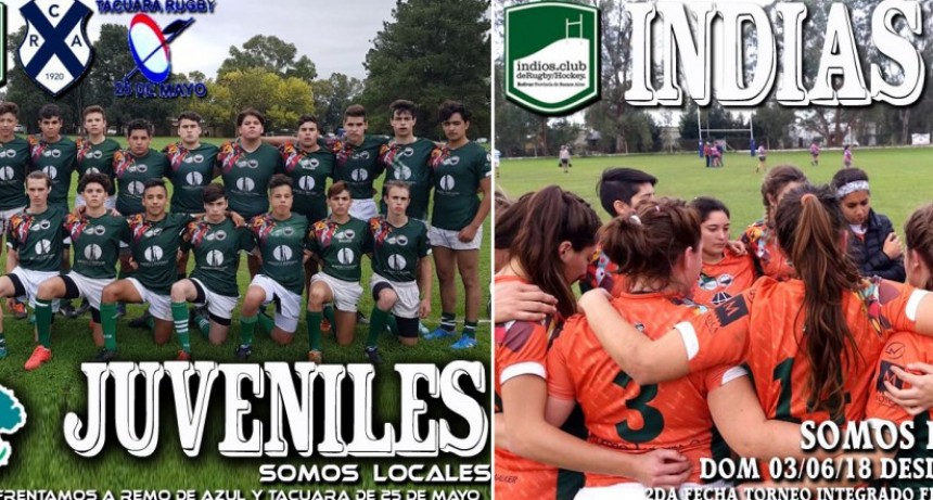 Rugby: Actividades de los Indios (informe oficial)
