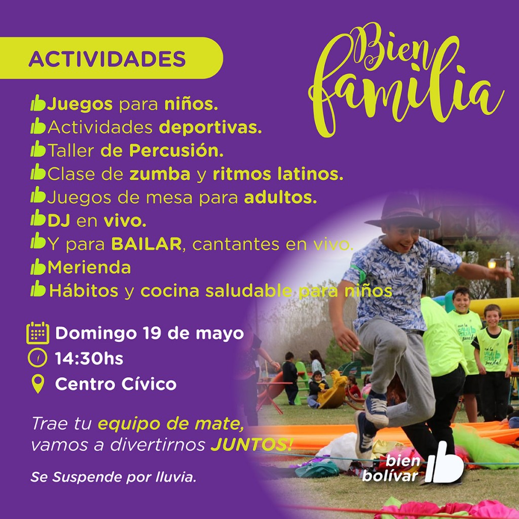 Se Podra Disfrutar Del Programa Bien Familia En El Centro Civico