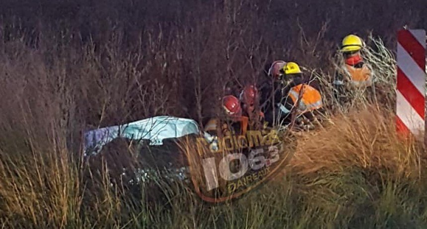 Daireaux: Lamentable accidente en Ruta 65.