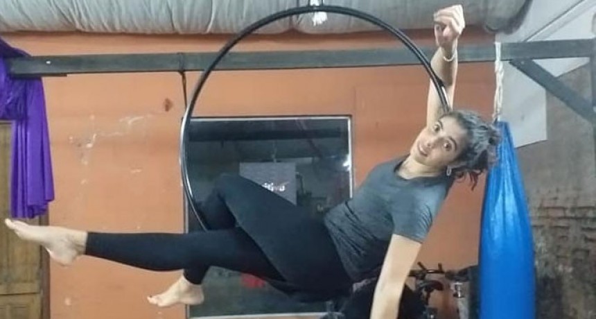 Contin&uacute;an las acrobacias a&eacute;reas en Positivo Gym