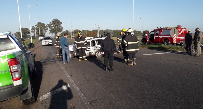 Choque fatal en Roque P&eacute;rez: dos fallecidos oriundos de Alberti
