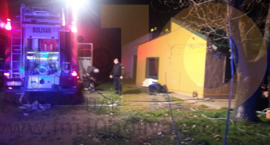 Incendio en una vivienda de Barrio Latino sin consecuencias para la familia
