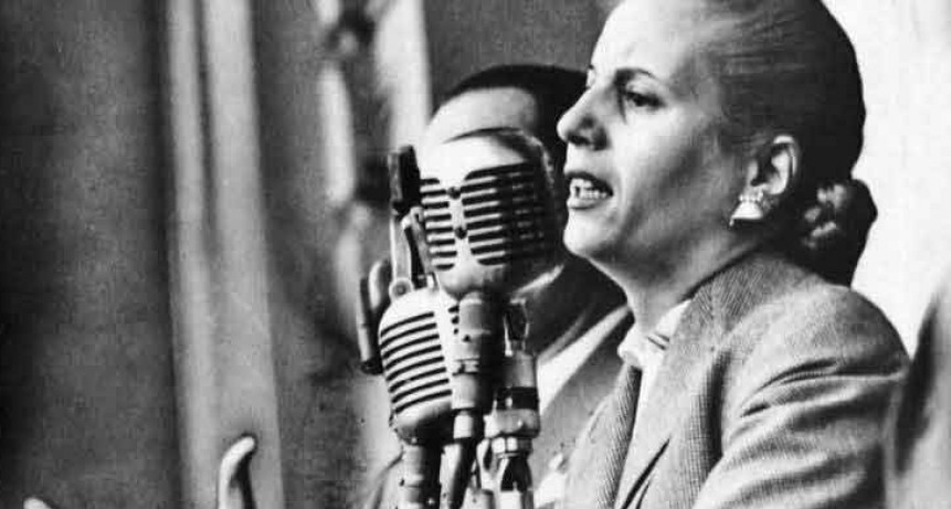 7 de mayo; 101&deg; aniversario del natalicio de Eva Per&oacute;n