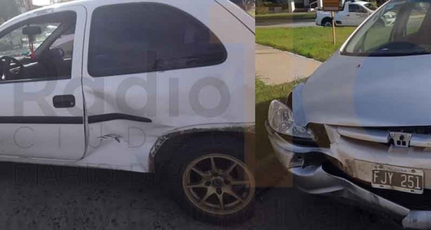 Accidente en Avenida 25 de mayo y Calle Edison; Ambos conductores resultaron ilesos