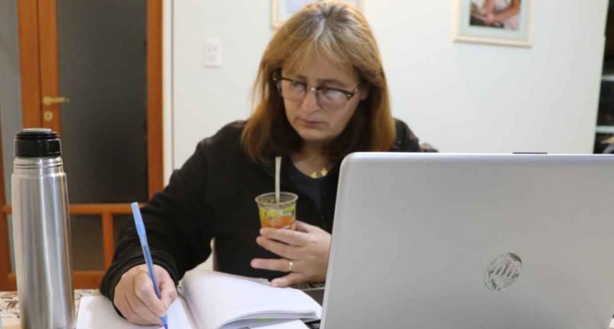 Lujan Bouciguez particip&oacute; de una reuni&oacute;n virtual con la Directora Provincial de Discapacidad