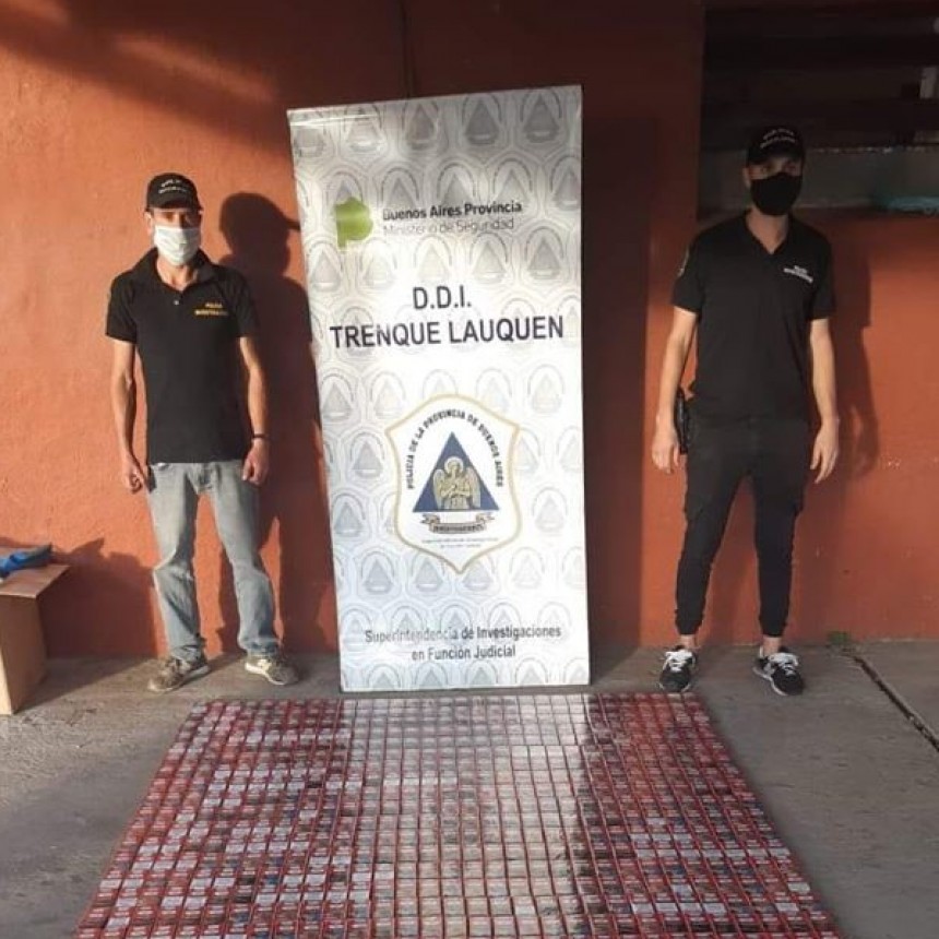 Llevaban cigarrillos desde Henderson a Daireaux