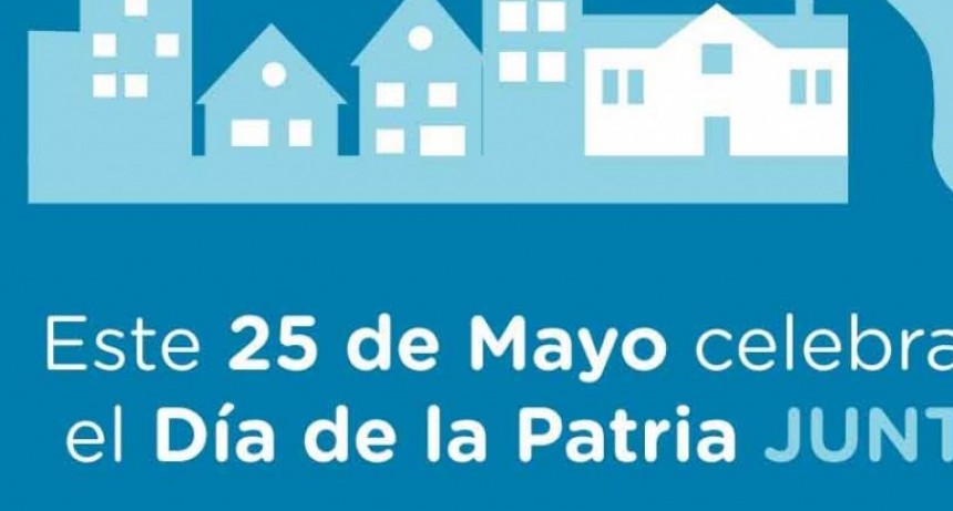 D&iacute;a de la Patria; Este 25 de Mayo s&uacute;mate a vestir la ciudad de celeste y blanco