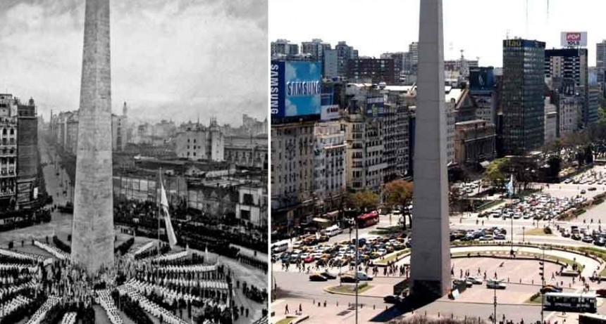 23 de mayo 1936- inauguraci&oacute;n del Obelisco de Buenos Aires