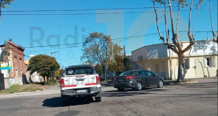 Este martes, se registró una leve colisión entre dos conductores, no hubo heridos
