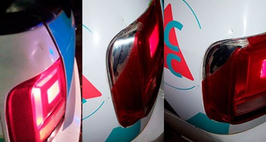 Agredieron con piedras a los móviles de Defensa Civil y Protección Ciudadana mientras realizaban los recorridos de rutina