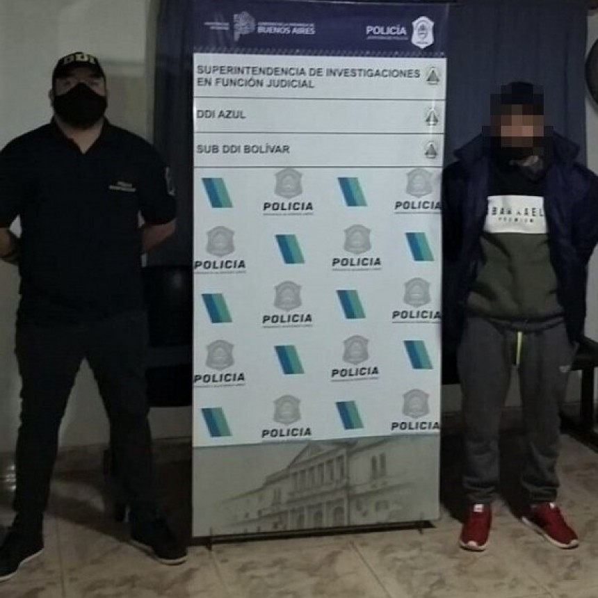 Sub DDI Bolívar: Detuvieron a un mayor de edad acusado de 