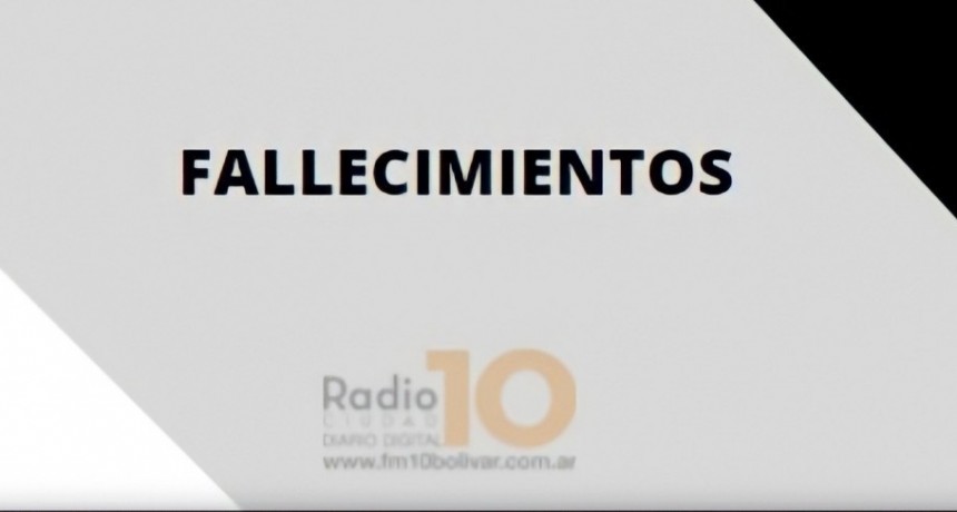 Falleció Norma Emilse Giambelluca viuda de Sosa