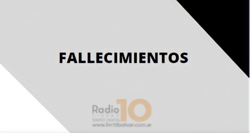Falleció en Bolívar, José Alfredo Tourret