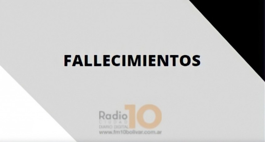 Falleció en Bolívar, Alicia Unzué Viuda de Campos