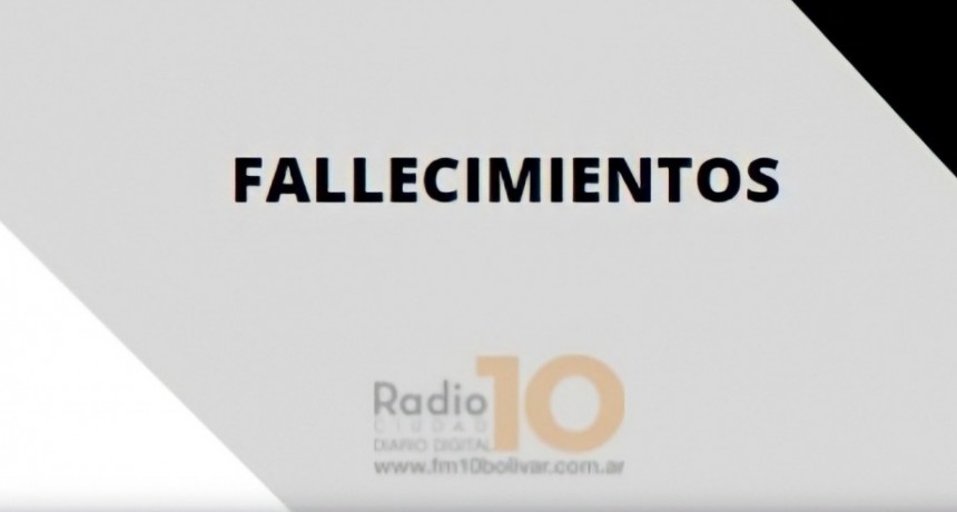 Falleció Nélida Consuelo Suárez viuda de Blanco