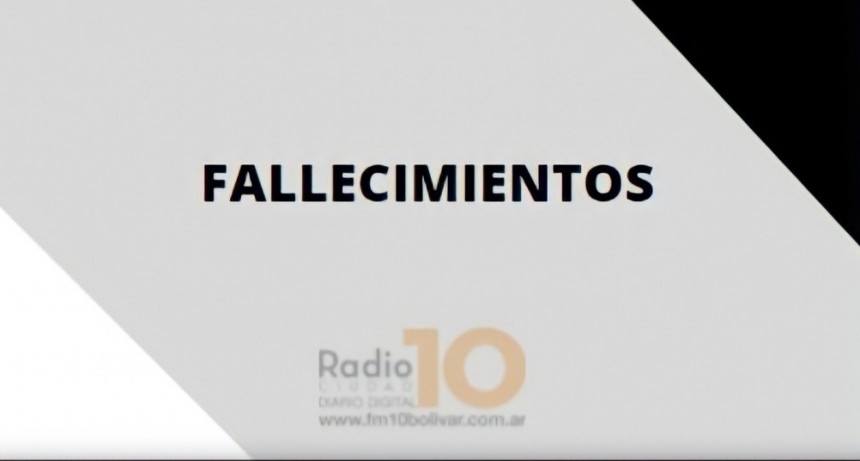 Falleció en Bolívar, Liliana Ester Buglioni de Hernández