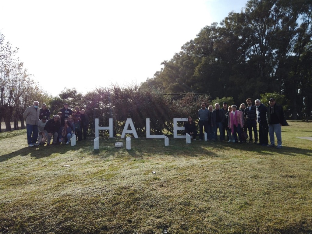 Turismo en las localidades: El primer contingente visitó Hale este miércoles