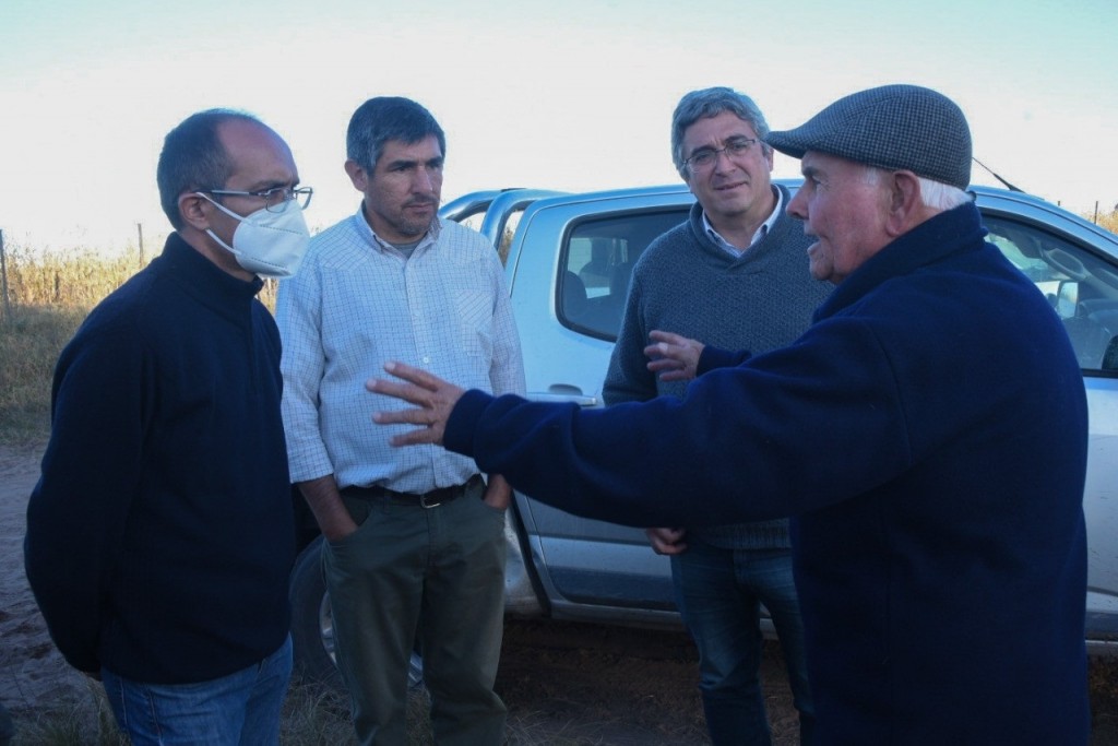 El Intendente Pisano recibió al ministro de Desarrollo Agrario Javier Rodríguez