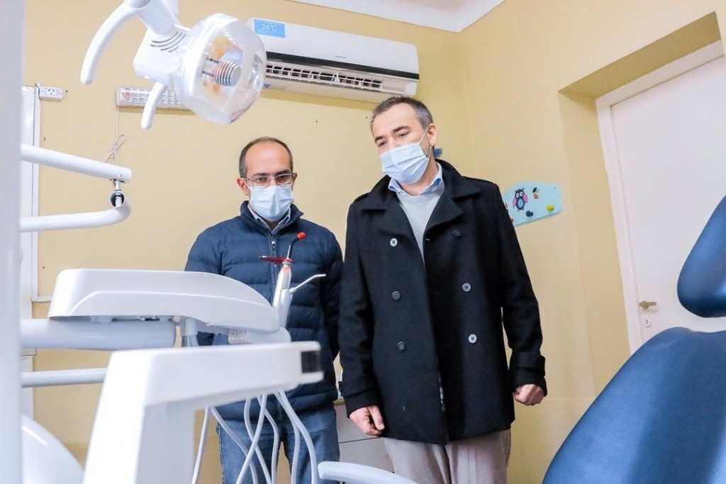 El Intendente Pisano recibió nuevo equipamiento para el servicio de Odontopediatría