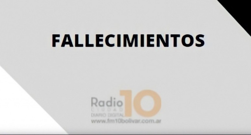 Falleció Neffer Mabel Cañas viuda de Cuello